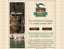 Tablet Screenshot of acabinonthecliff.com